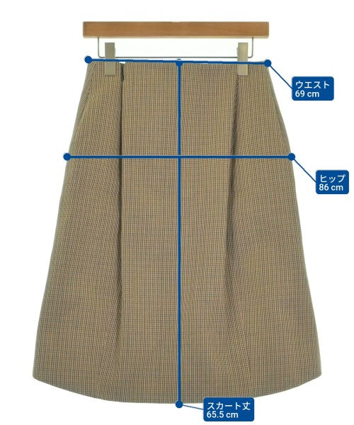 BALENCIAGA Knee length skirts