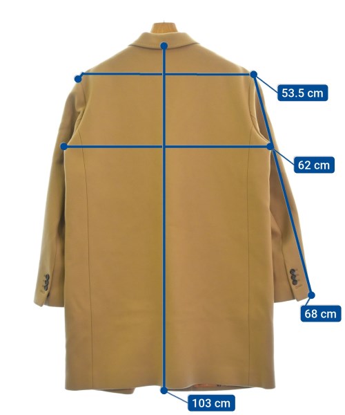 DSQUARED Chesterfield coats