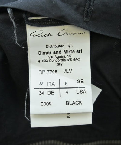 Rick Owens Motercycle Jackets