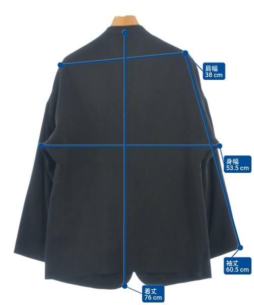 ISSEY MIYAKE Collarless jackets