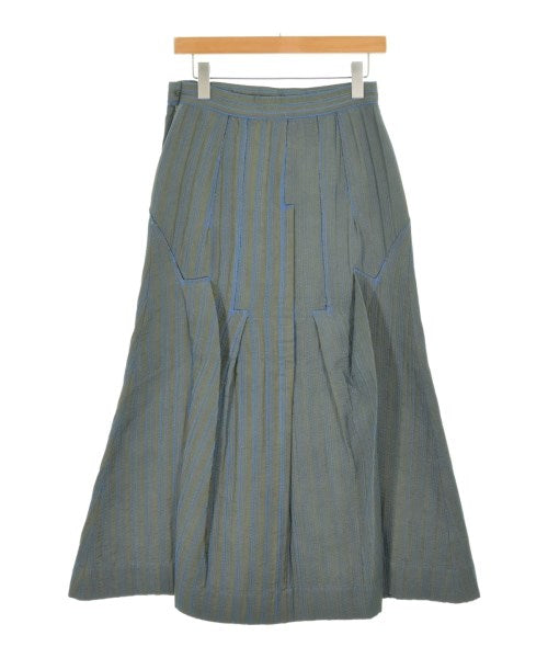 ISSEY MIYAKE Long/Maxi length skirts KhakixBlue 2011526Y0034