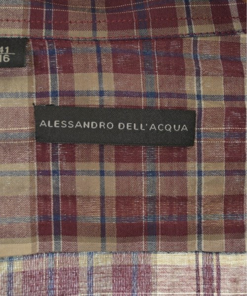 ALESSANDRO DELL'ACQUA Casual shirts