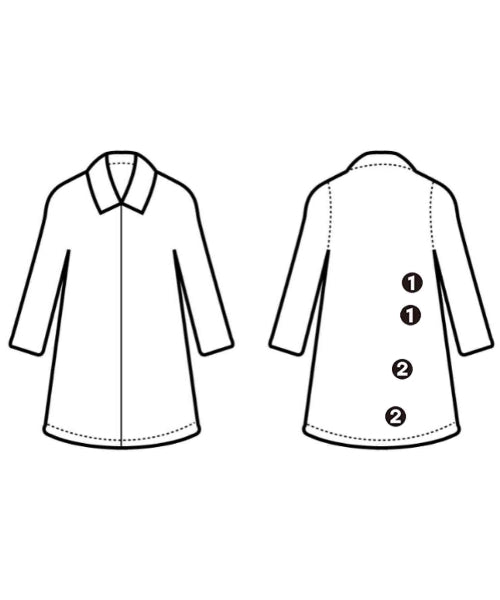 ARTS&SCIENCE Soutien collar coats