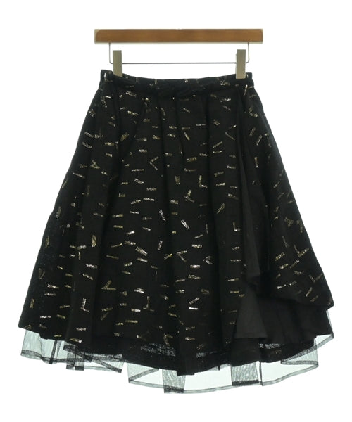 noir kei ninomiya Knee length skirts