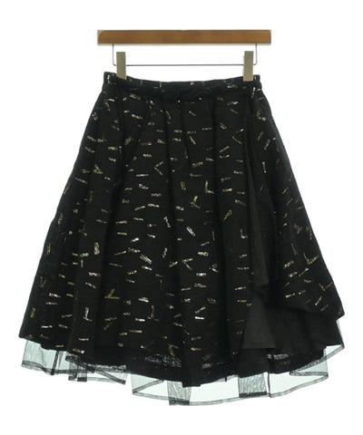 noir kei ninomiya Knee length skirts