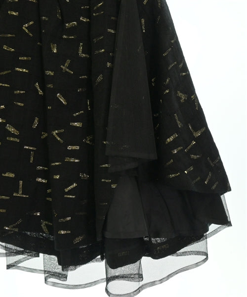 noir kei ninomiya Knee length skirts