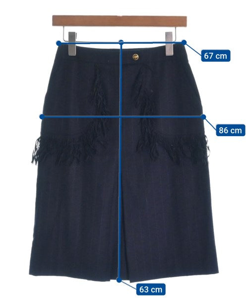 LANVIN Knee length skirts