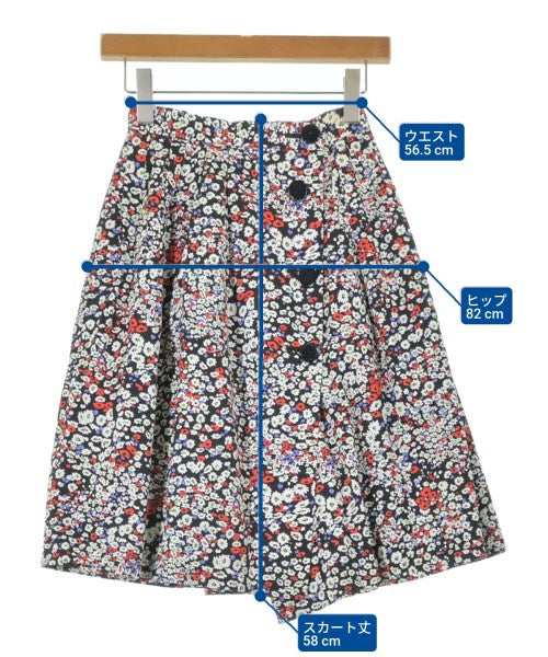 YVES SAINT LAURENT Knee length skirts