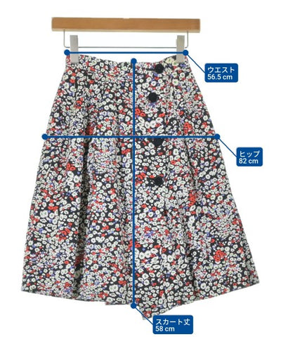 YVES SAINT LAURENT Knee length skirts