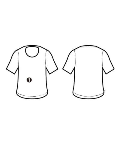 TAKESHI KOSAKA By Y's Pink Label Tee Shirts/Tops