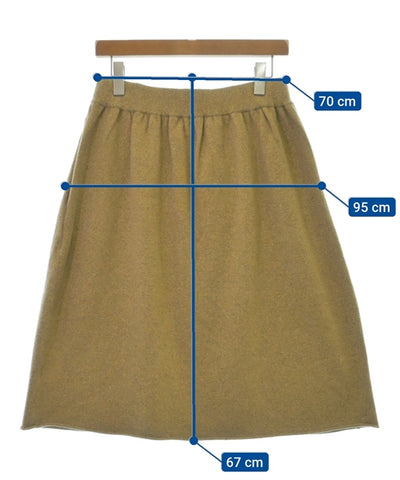 extreme cashmere Knee length skirts