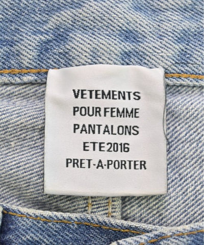 VETEMENTS Jeans