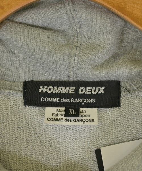 COMME des GARCONS HOMME DEUX Hoodies GrayxNavy 2027826A0209