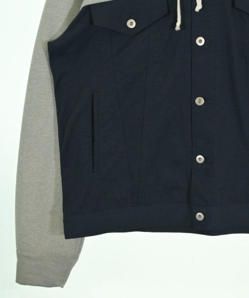 COMME des GARCONS HOMME DEUX Hoodies GrayxNavy 2027826A0209