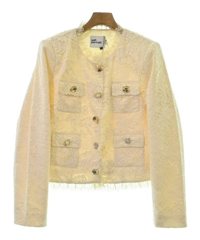 self-portrait Collarless jackets