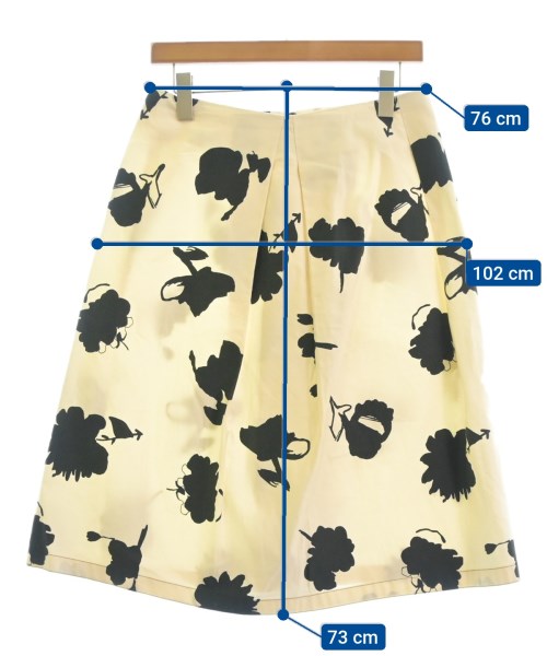 MARNI Knee length skirts