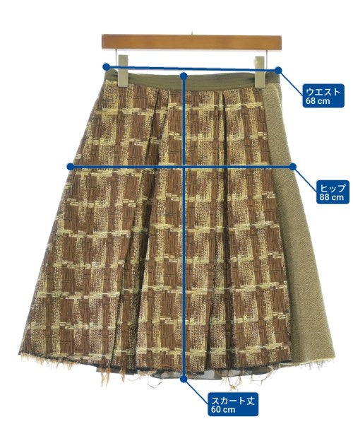 MARNI Knee length skirts