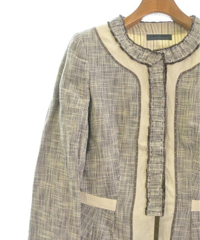 Alberta Ferretti Collarless jackets