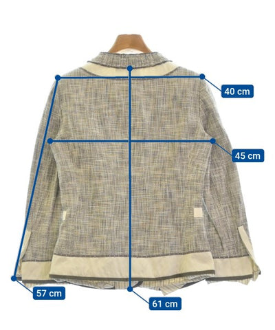 Alberta Ferretti Collarless jackets