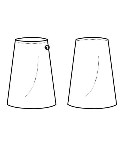 Y's Red Label Knee length skirts