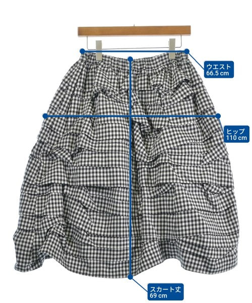 BLACK COMME Des GARCONS Long/Maxi length skirts