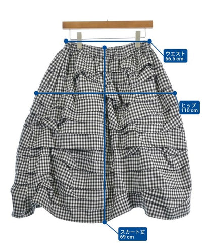 BLACK COMME Des GARCONS Long/Maxi length skirts