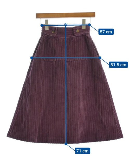 Miu Miu Knee length skirts