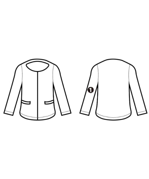 D'ESTREE Collarless jackets