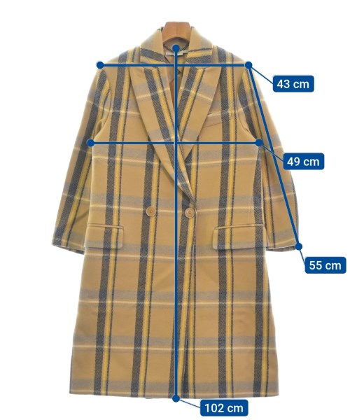 STELLA McCARTNEY Chesterfield coats