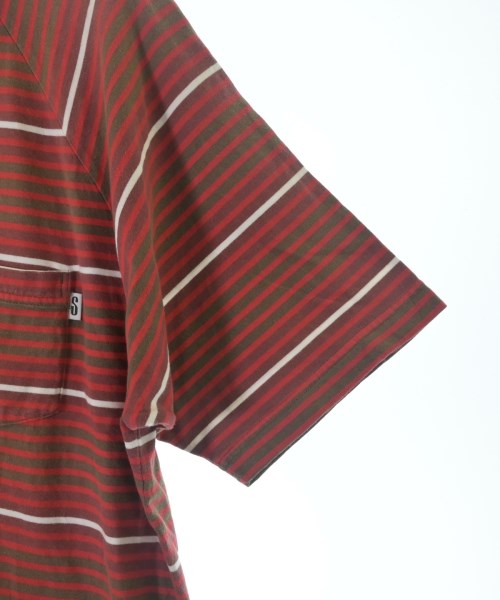 STUSSY Polo Shirts RedxBrownxWhiteetc.(Border) 3300126Y0123