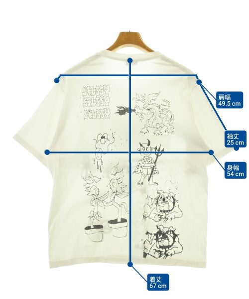 STUSSY Tee Shirts/Tops White 3300126Y0126 | Online Thrift Store