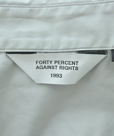 FORTY PERCENT AGAINST RIGHTS Casual shirts