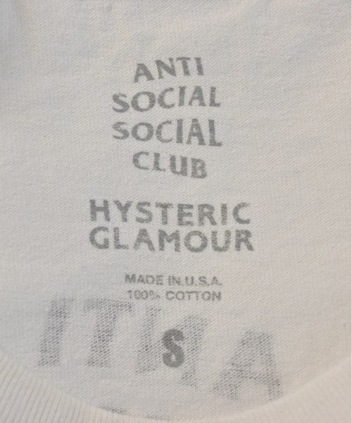 ANTI SOCIAL SOCIAL CLUB Tee Shirts/Tops