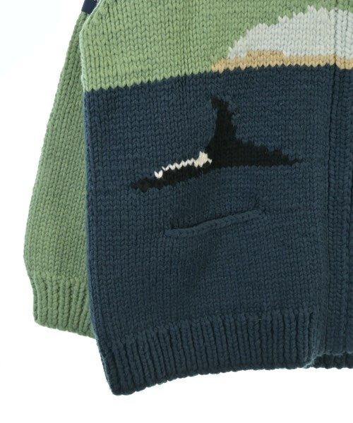 DESCENDANT Cardigans GreenxNavy 3362926F0013 | Online Thrift Store