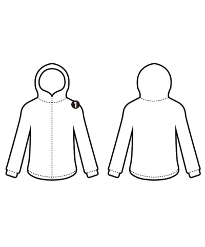 BLACK EYE PATCH Hoodies