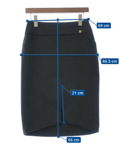 CHANEL Knee length skirts