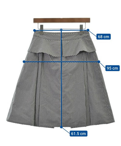 CHANEL Knee length skirts