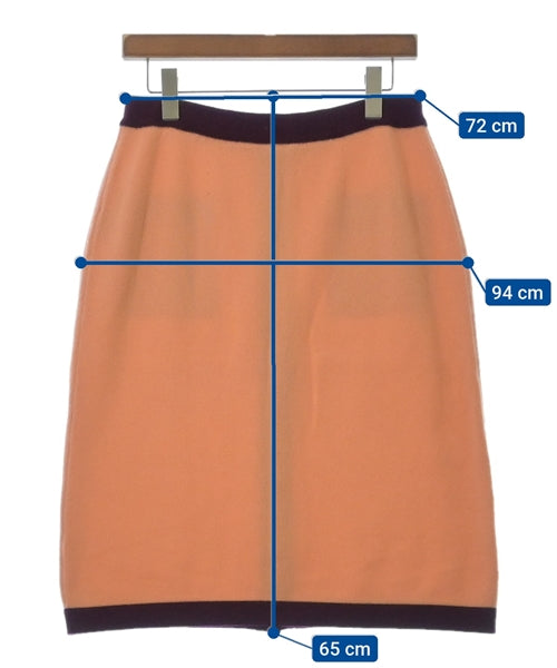 CHANEL Knee length skirts