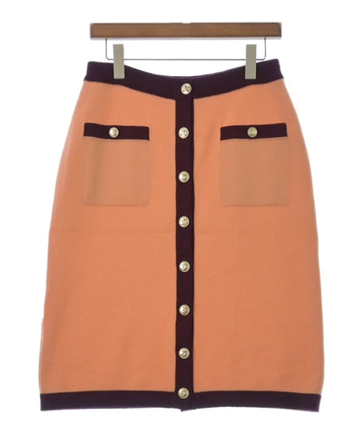 CHANEL Knee length skirts