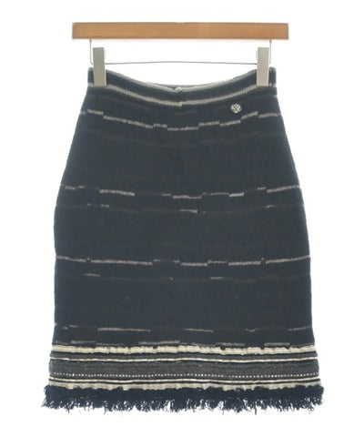 CHANEL Knee length skirts