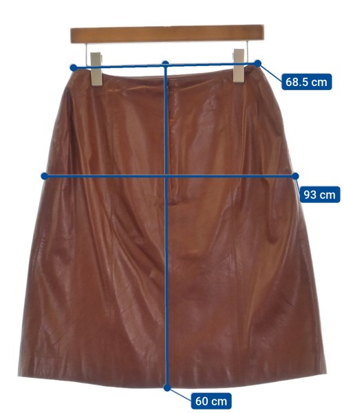 CHANEL Knee length skirts