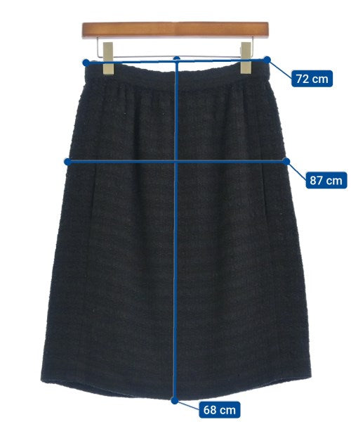CHANEL Knee length skirts