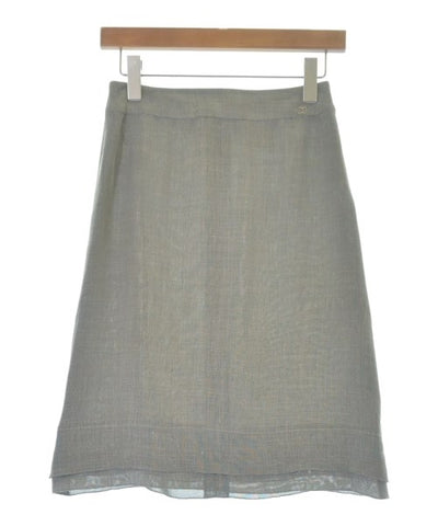 CHANEL Knee length skirts