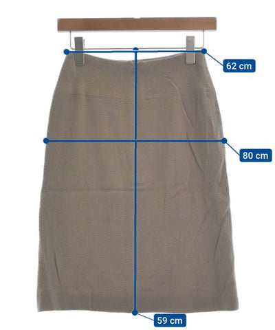 CHANEL Knee length skirts