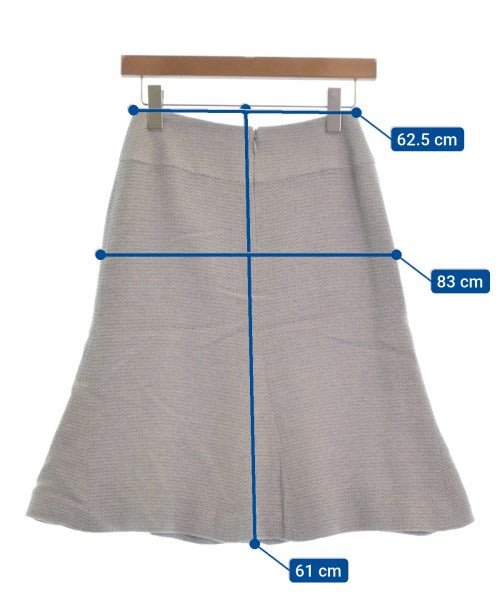 CHANEL Knee length skirts