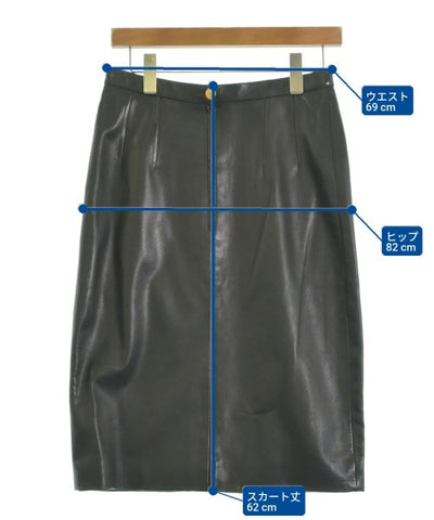 CHANEL Knee length skirts