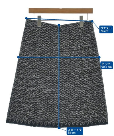 CHANEL Knee length skirts