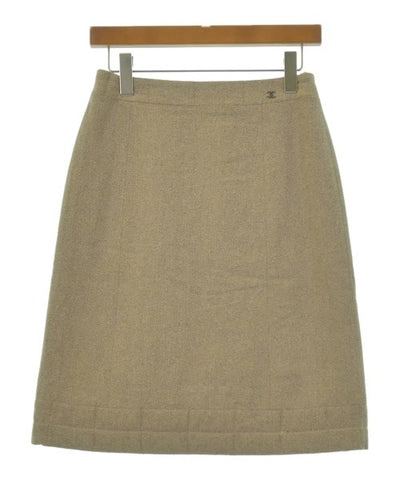 CHANEL Knee length skirts
