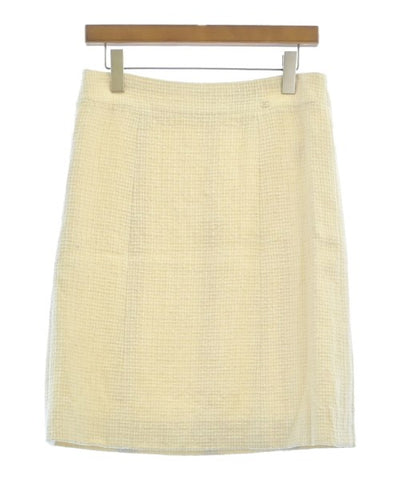 CHANEL Knee length skirts