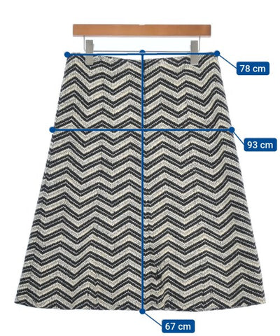 CHANEL Knee length skirts